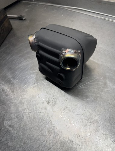 Silenziatore doppia porta inox